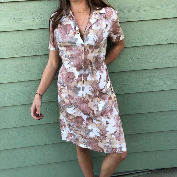 Vintage Handmade Floral Dress - Picture 6 of 6